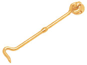 Brass Gate Hook - Gate Hook Round